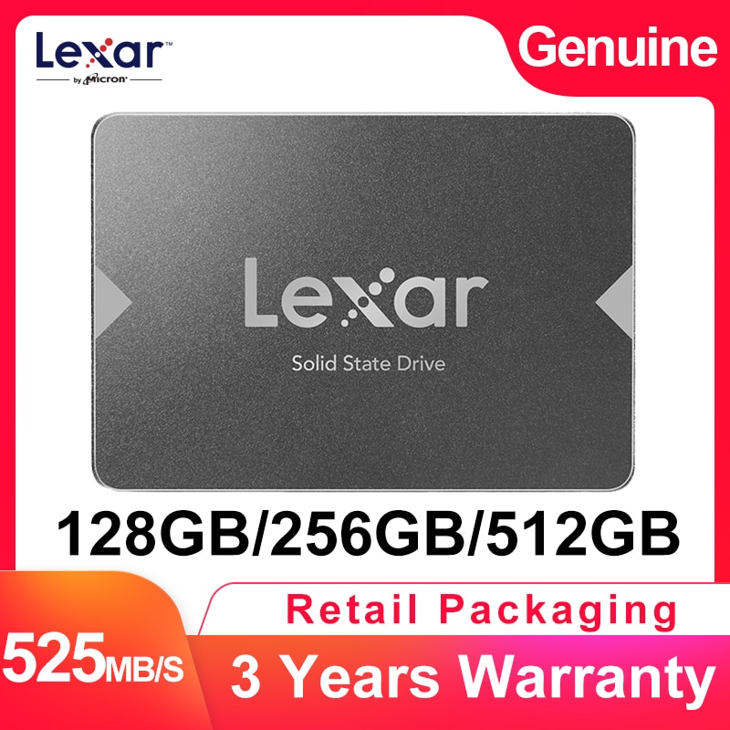 100%  Lexar NS100 SSD, 128GB, 256GB, 512GB, 1..